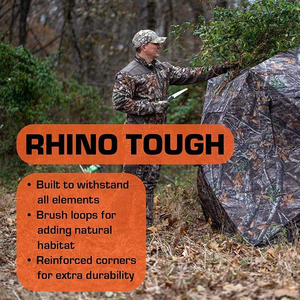 Rhino Blinds 100 Realtree Edge Hunting Blind - Image 2