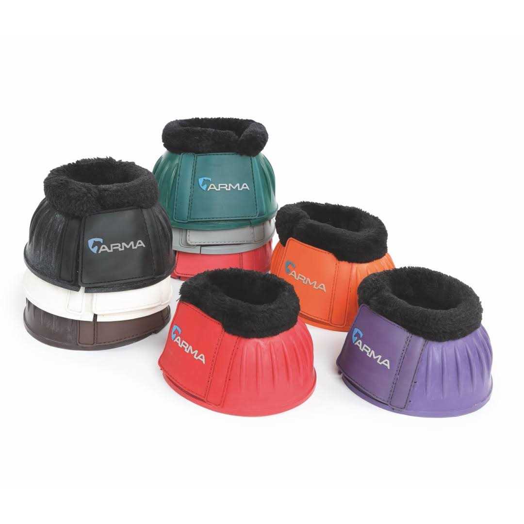 Shires Arma Fleece Trim Bell Boots - Image 3