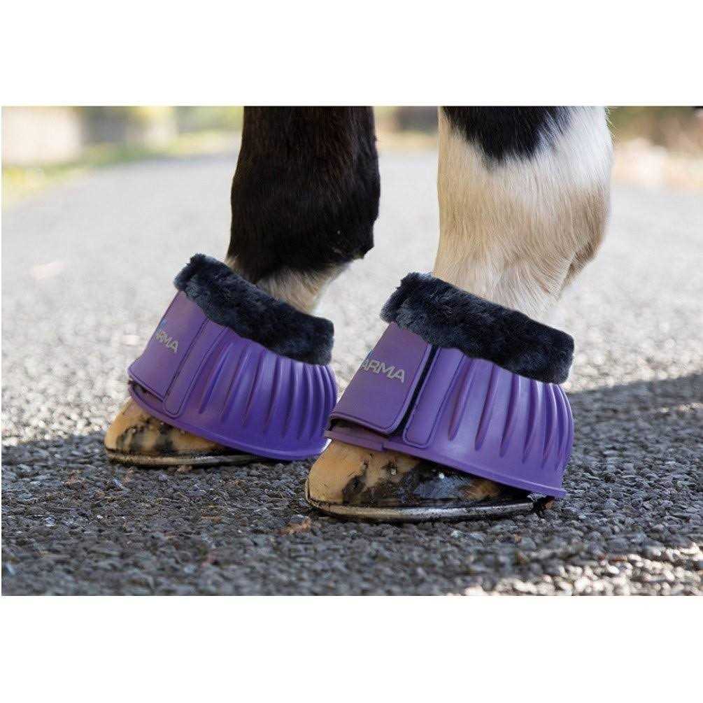 Shires Arma Fleece Trim Bell Boots - Image 5