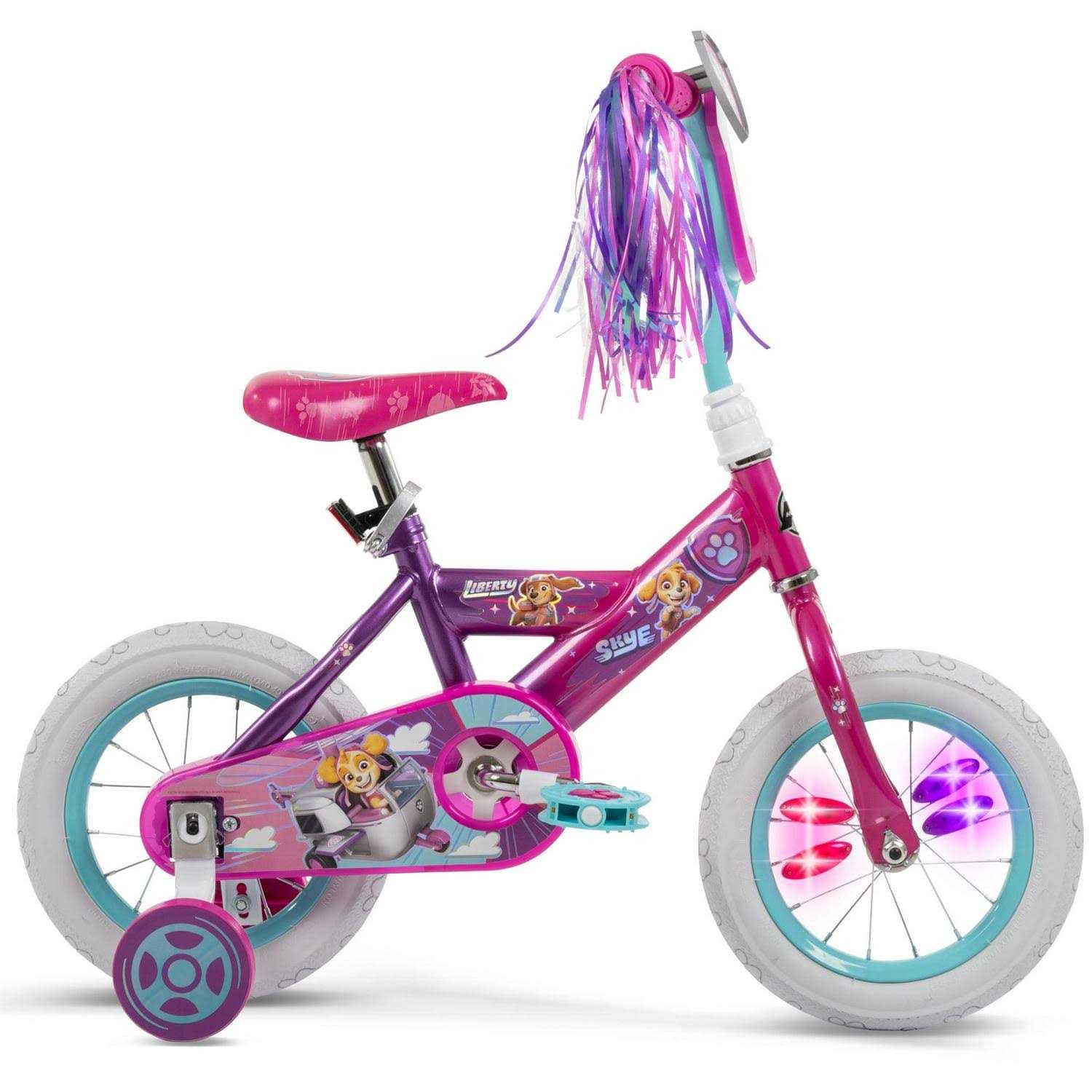 Huffy Paw Patrol 12-inch Girls Training Wheel Bike
