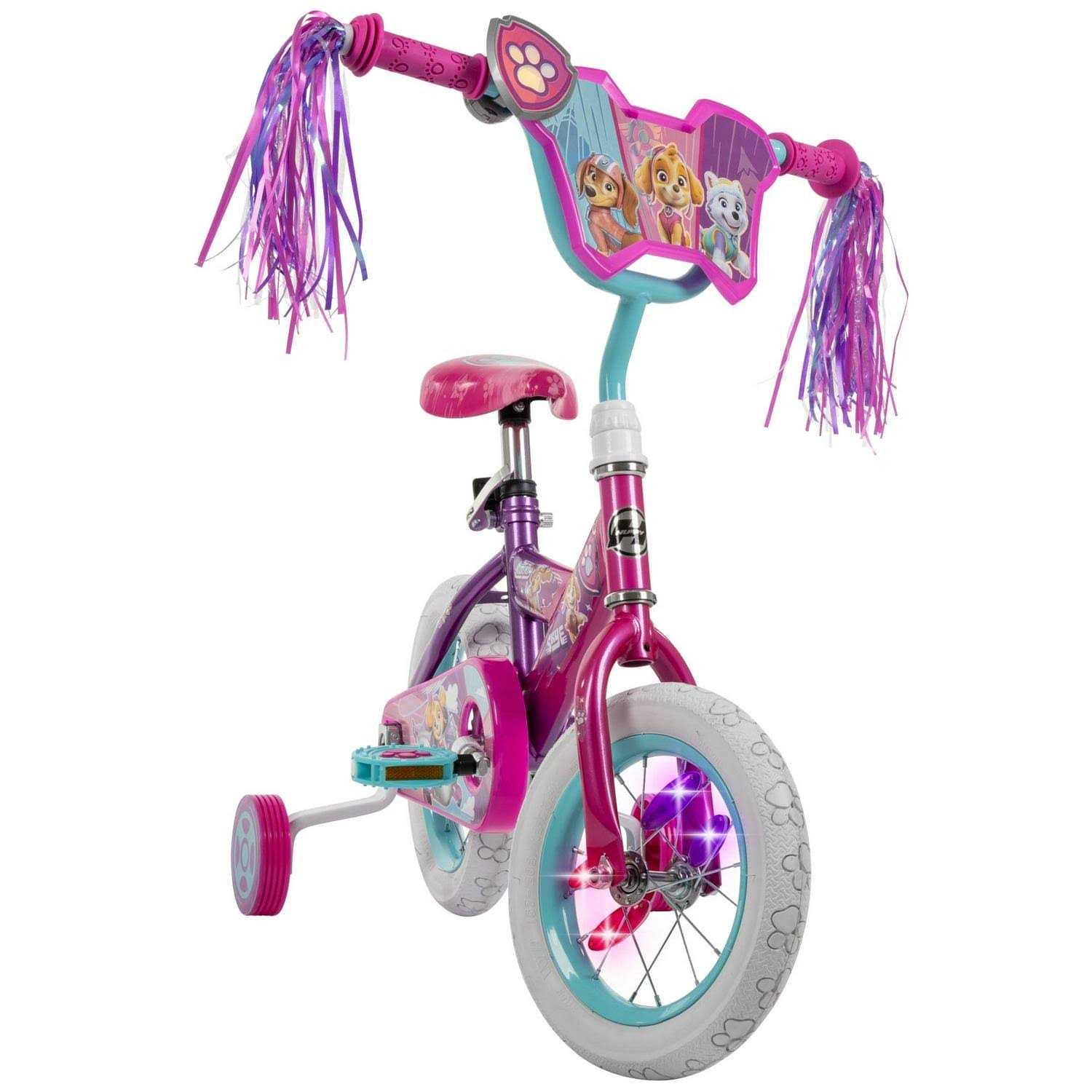 Huffy Paw Patrol 12-inch Girls Training Wheel Bike - Image 3