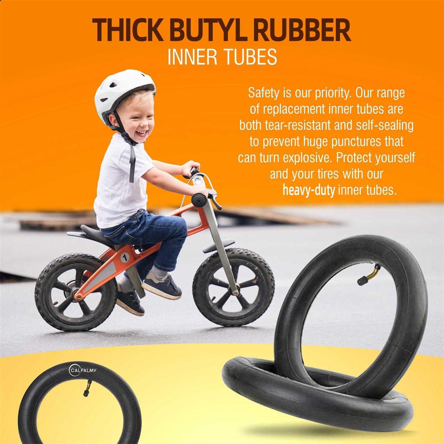 Alternative view of CALPALMY 10x2 Replacement Inner Tubes 10'' x 1.95/2.125 Compatible with Bike Schwinn Trike Roadster/Tricycle/BoB Revolution Motion