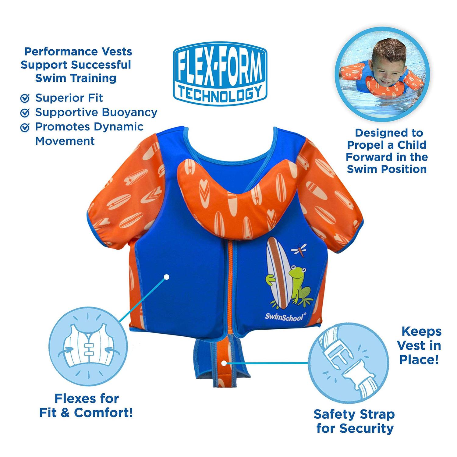 SwimSchool New Swim Trainer Vest - Image 5