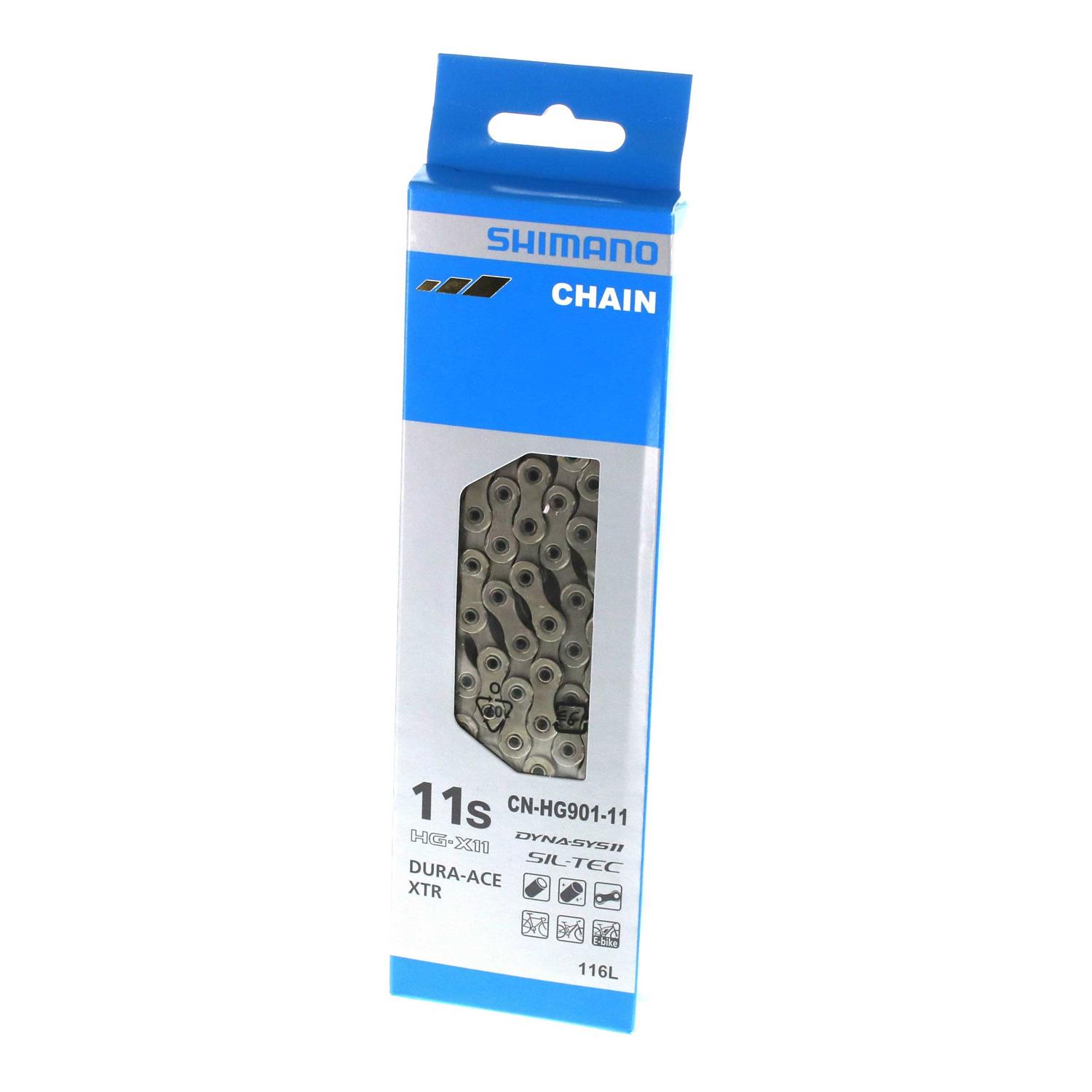 Shimano XTR/Dura-Ace CN-HG901 11-Speed Chain - Image 5