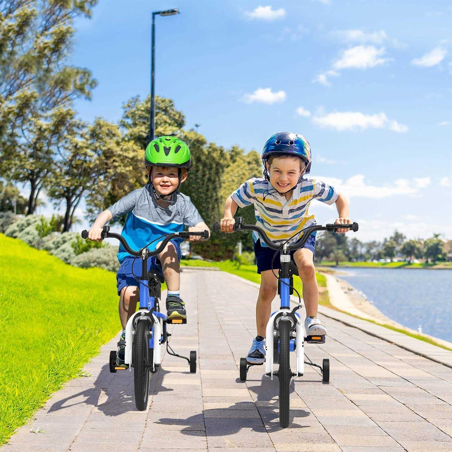 Costway Kids Bike with Removable Training Wheels - Image 4