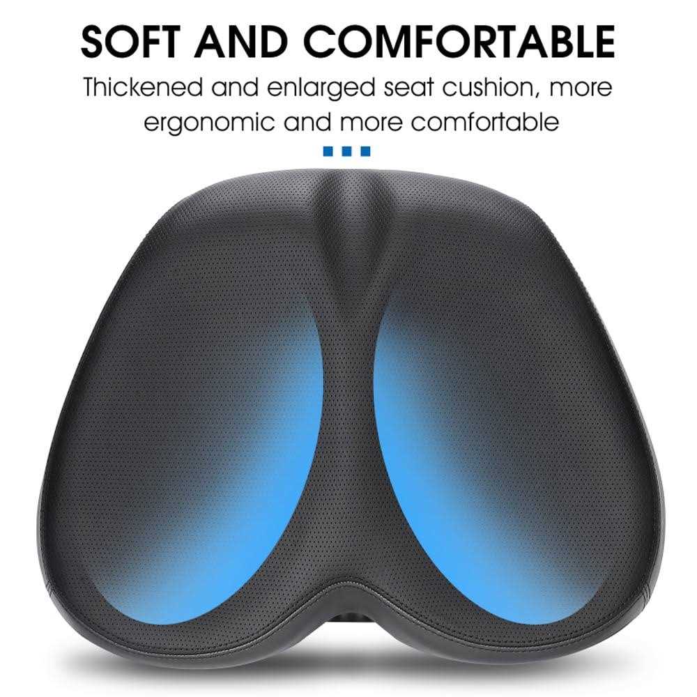 West Biking Ergonomic Replacement Saddle Soft Widen Thicken Road Bike Cushion Long Distance Riding Comfortable Shockproof Cycling Seats - Image 4