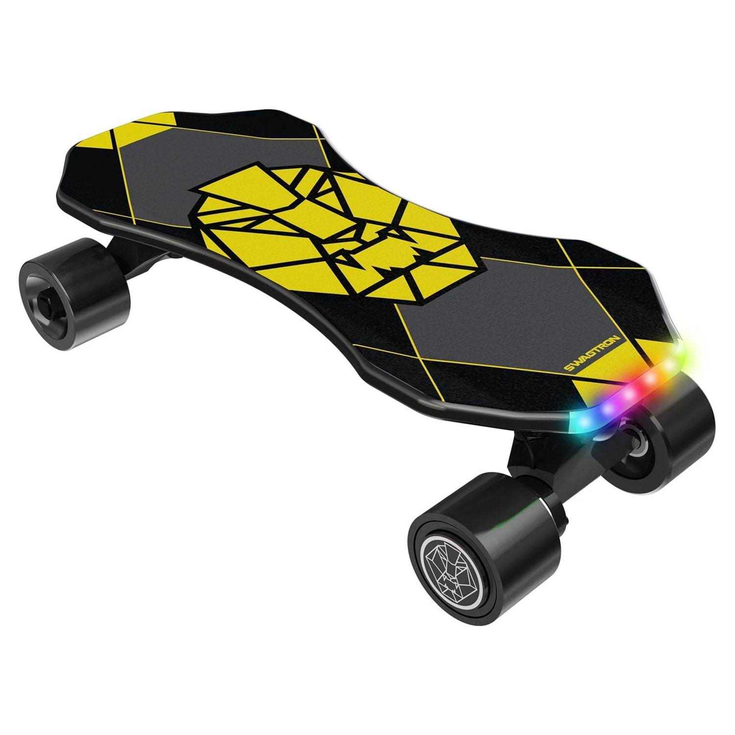 Swagtron Swagskate NG3 Electric Kids Skateboard with Kick-Assist & Smart Sensors
