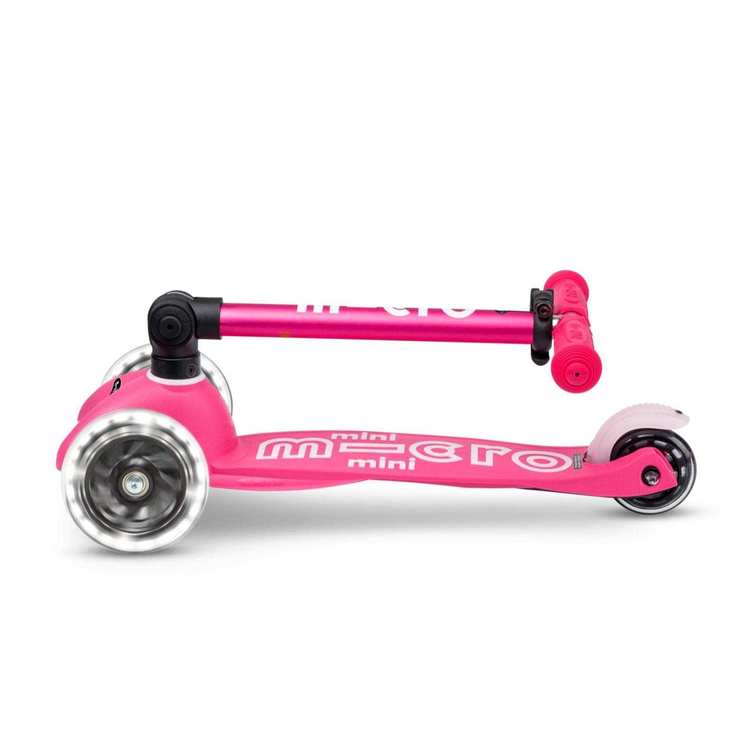 Micro Mini Deluxe Foldable LED Scooter - Image 5