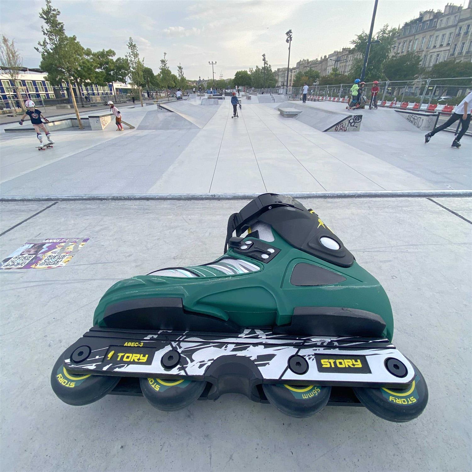 Alternative view of Story Aggressive Inline Skates