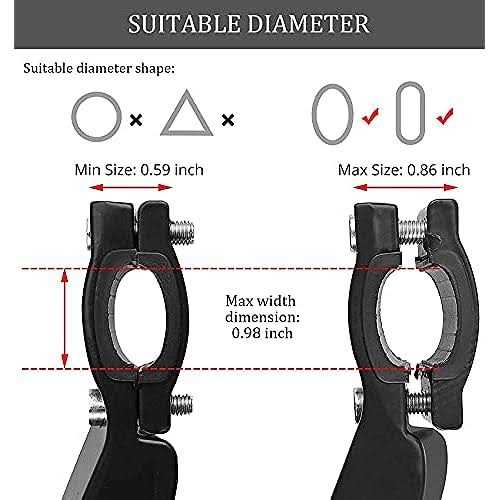 Karetto Bike Kickstand Adjustable Rear Side Bicycle Stand Kickstand Fit Bike Kick Stand For Mountain Bike Road Bicycles - Image 4