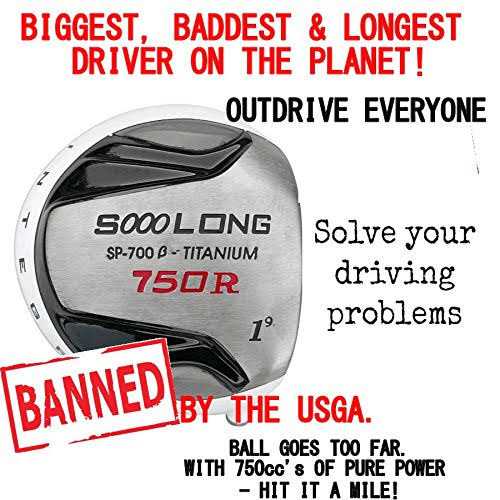Non-Conforming Illegal Custom Golf Driver -Extreme Distance Extra Long - Image 3