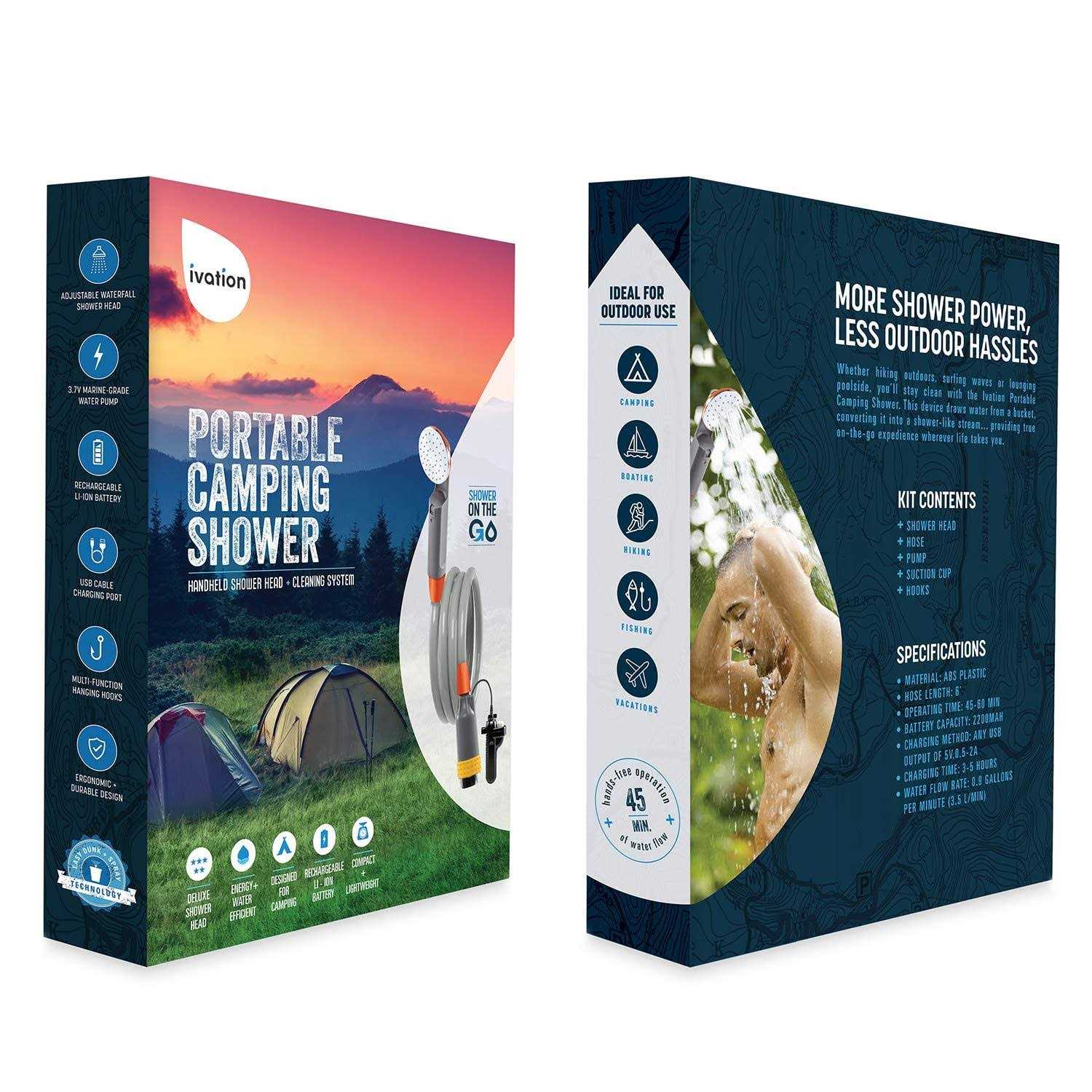 Ivation Portable Camping Shower - Image 4