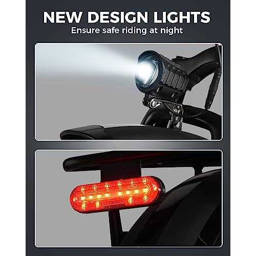 Mukkpet Suburban 750W Electric Bike for Adults 26' 4.0 Tire Mountain Bikes 48V 15AH BMS Battery Electric - Image 2