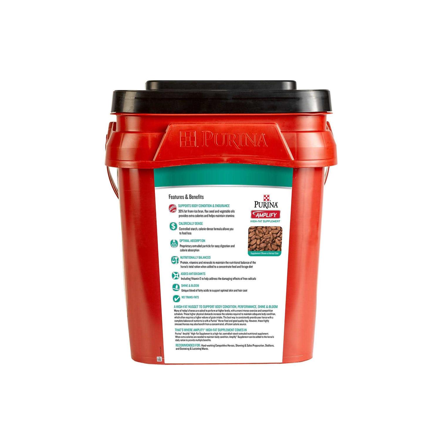 Purina Amplify High-Fat Horse Supplement - Image 5