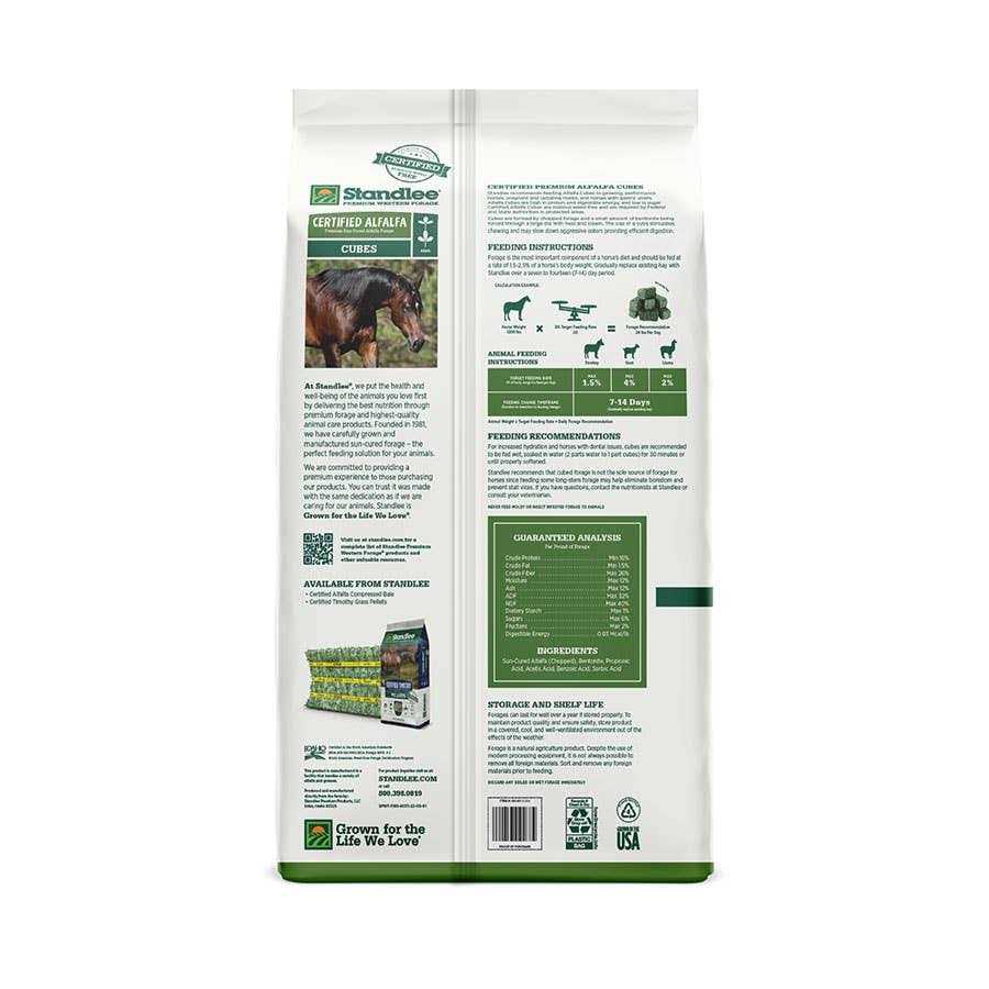 Standlee Premium Alfalfa Cubes - Image 2