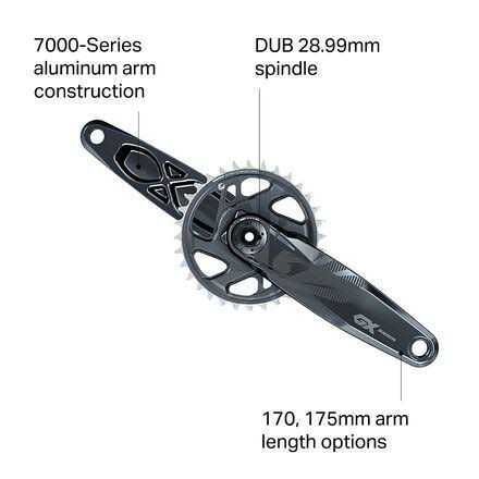 SRAM GX Eagle Boost DUB Crankset - Image 4
