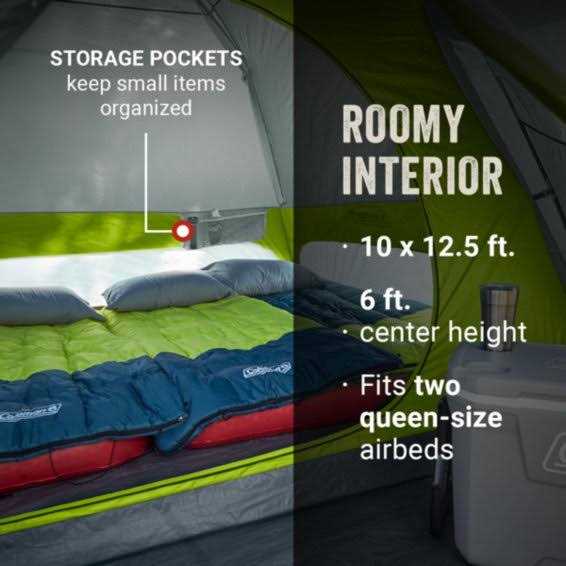 Coleman Skydome Camping Tent w/Screen Room - Image 4