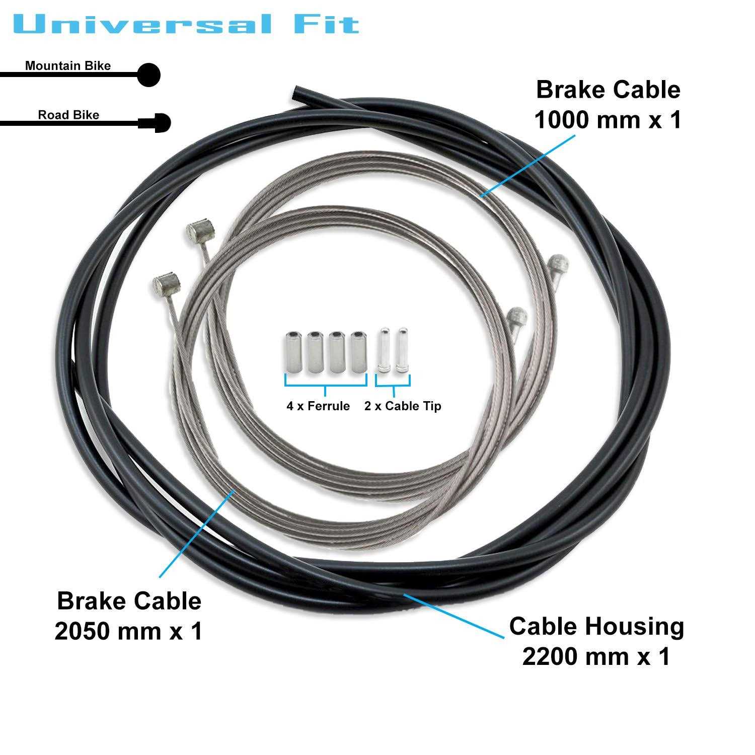 Shimano Road MTB Brake Cable and Housing Set - Image 3