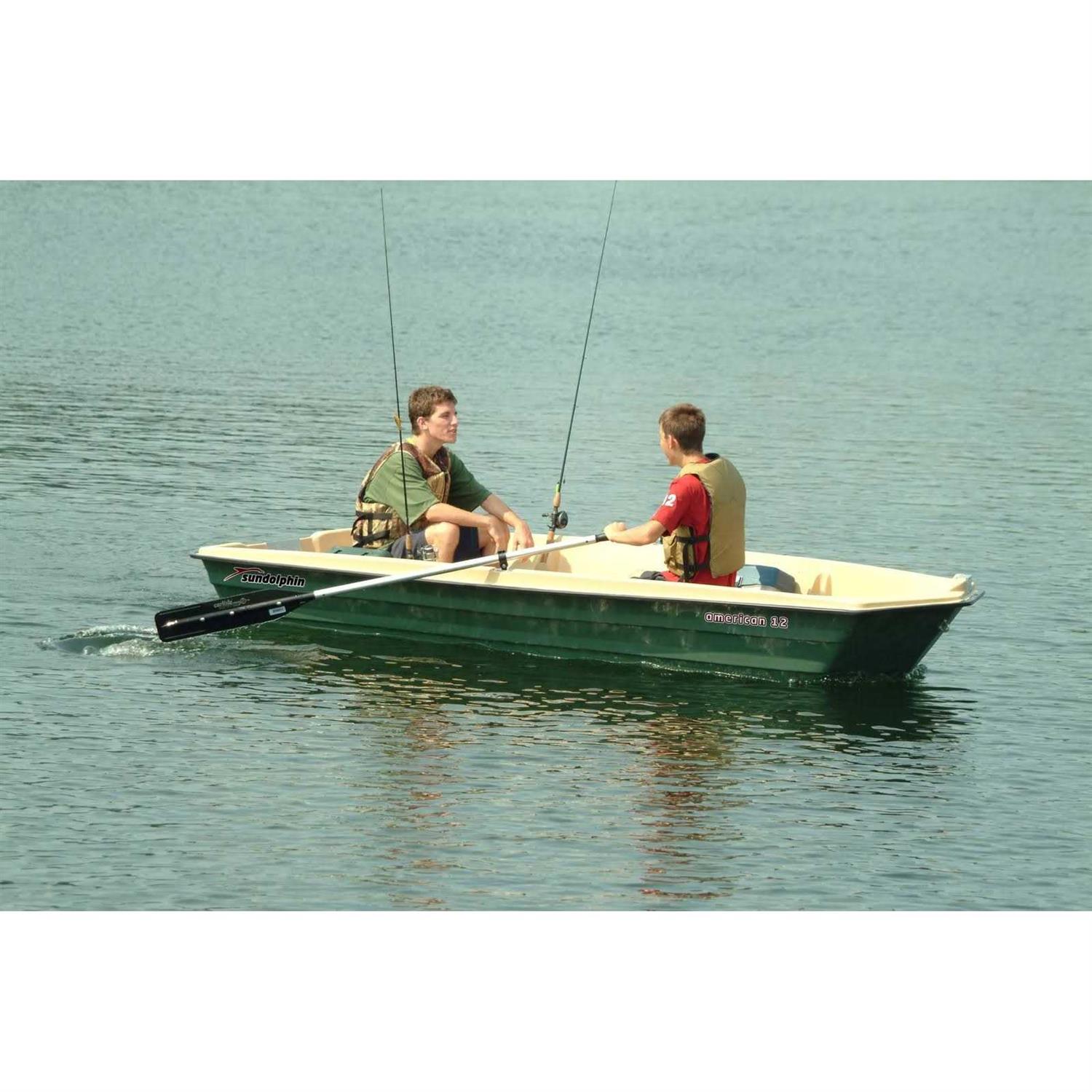 Alternative view of Sun Dolphin American 12' Jon Boat