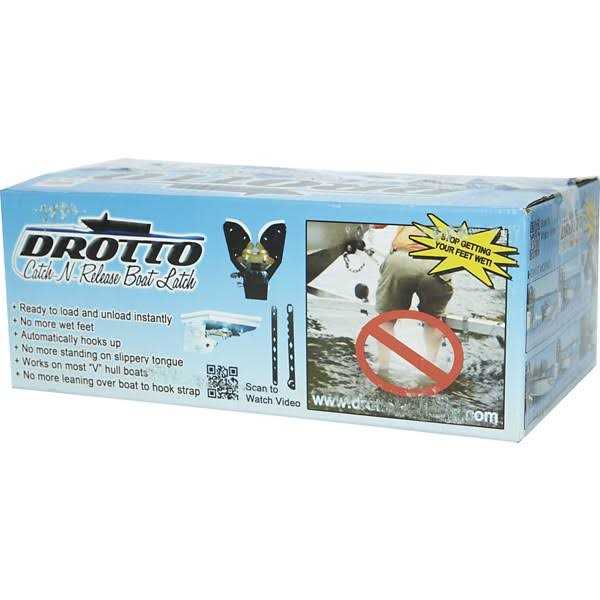 Drotto R300b Catch-N-Release Boat Latch - Image 2