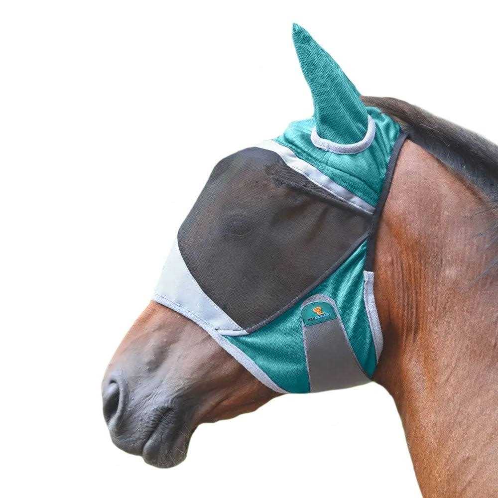 Shires Deluxe with Ears Nose Fly Mask - Image 4