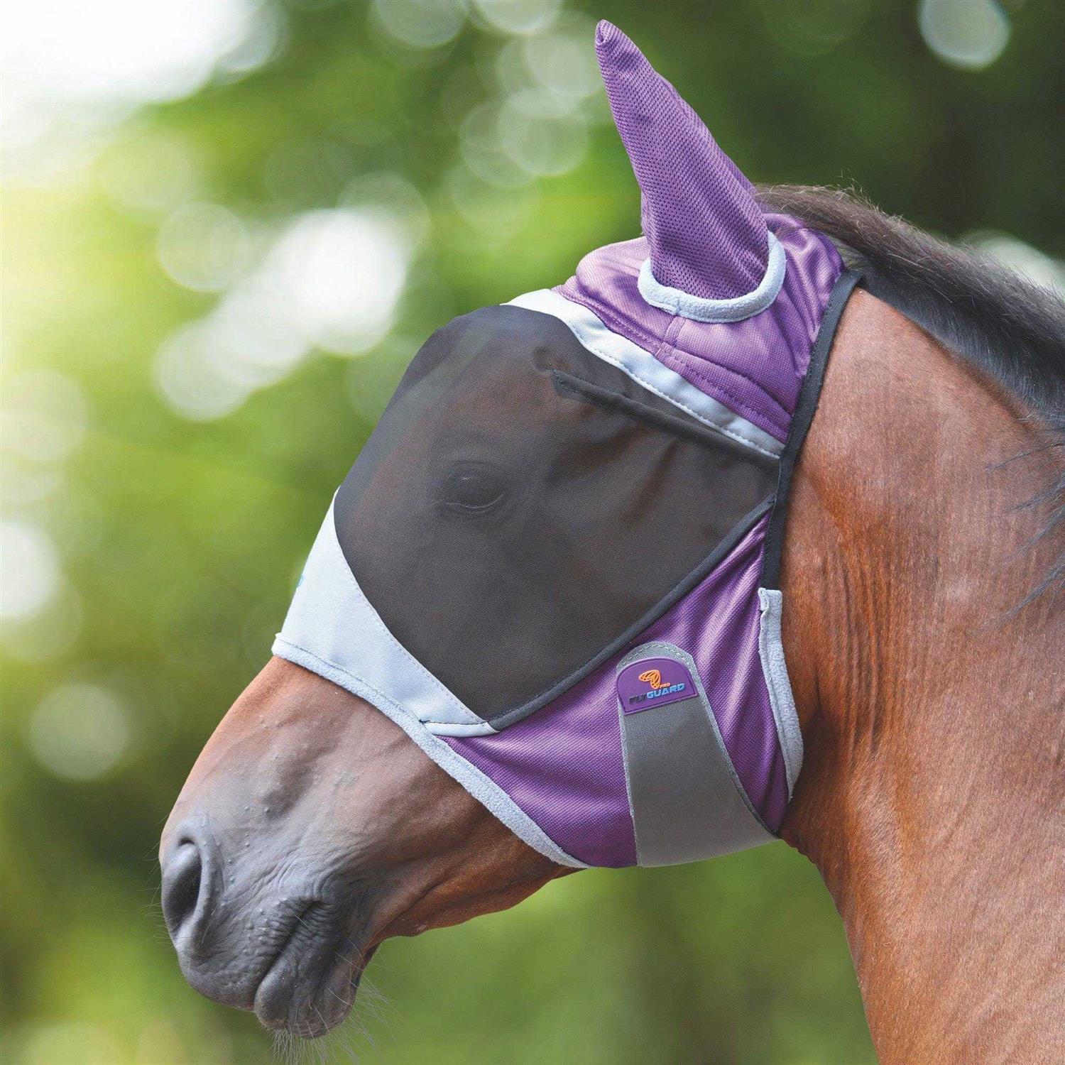 Shires Deluxe with Ears Nose Fly Mask - Image 5