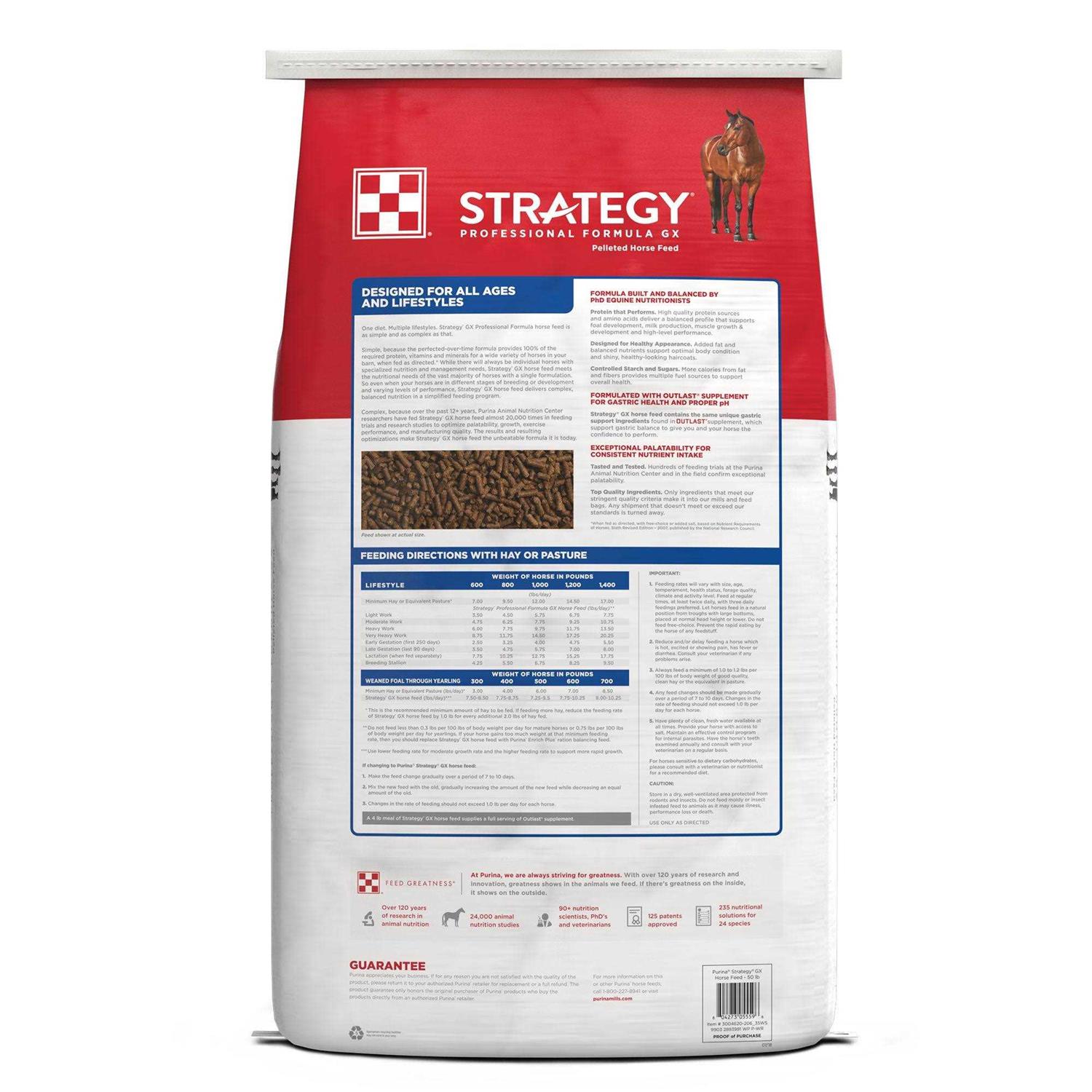 Purina Strategy Professional Formula GX Horse Feed - Image 3