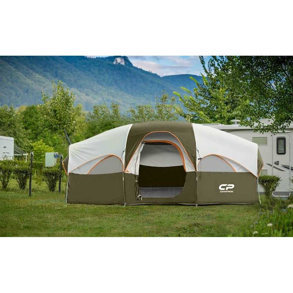 Alternative view of CAMPROS CP Tent-8-Person-Camping-Tents Waterproof Windproof Family Tent