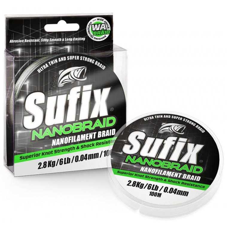 Alternative view of Sufix NanoBraid Low-Vis