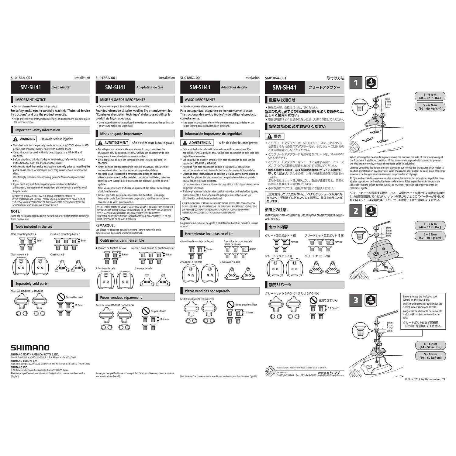 Shimano SM-SH41 SPD Cleat Adapters - Image 2