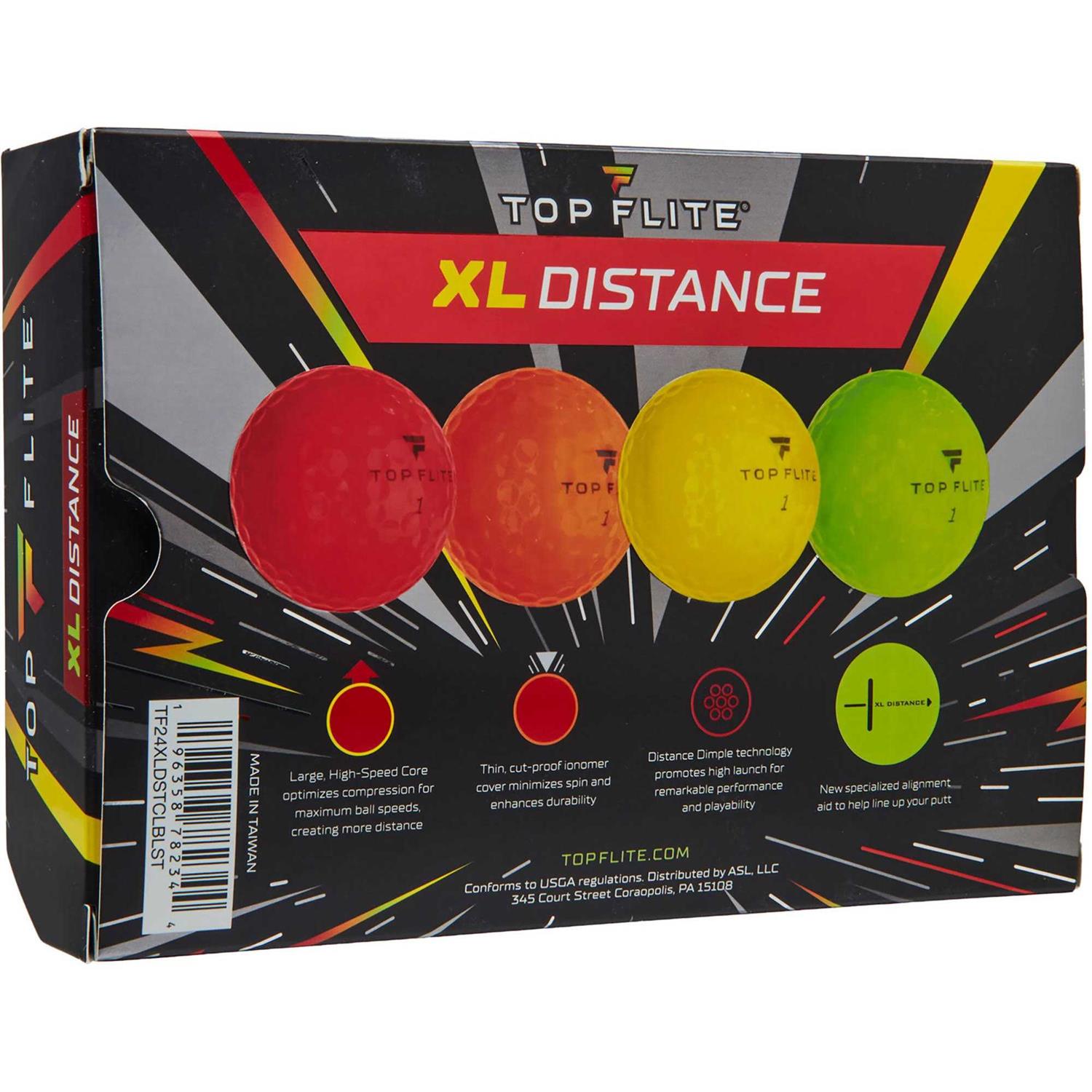 Top Flite 2024 White Golf Balls - Image 3