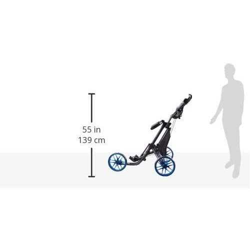 CaddyTek CaddyLite EZ Version 8 3 Wheel Golf Push Cart - Image 5