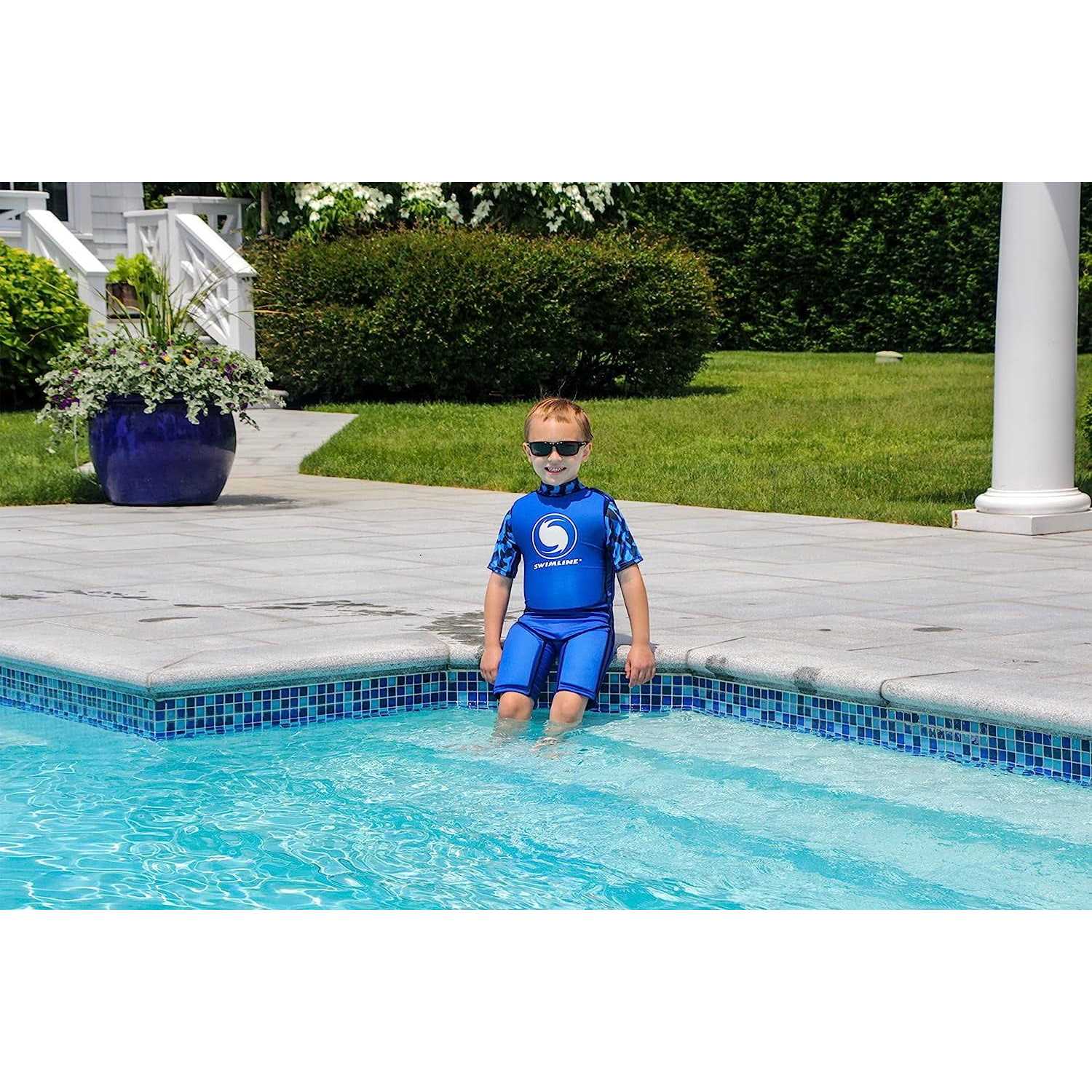 Swimline Lycra Floating Swim Trainer Wet Suit Life Vest - Image 4