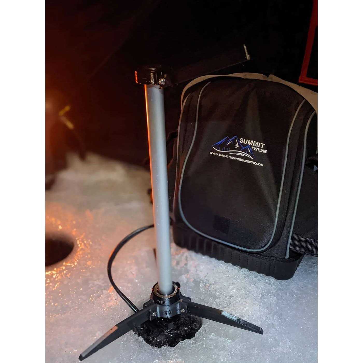 Summit Fishing Equipment Summit Transducer Pole with Ice Mount Combo 37332 - Image 2