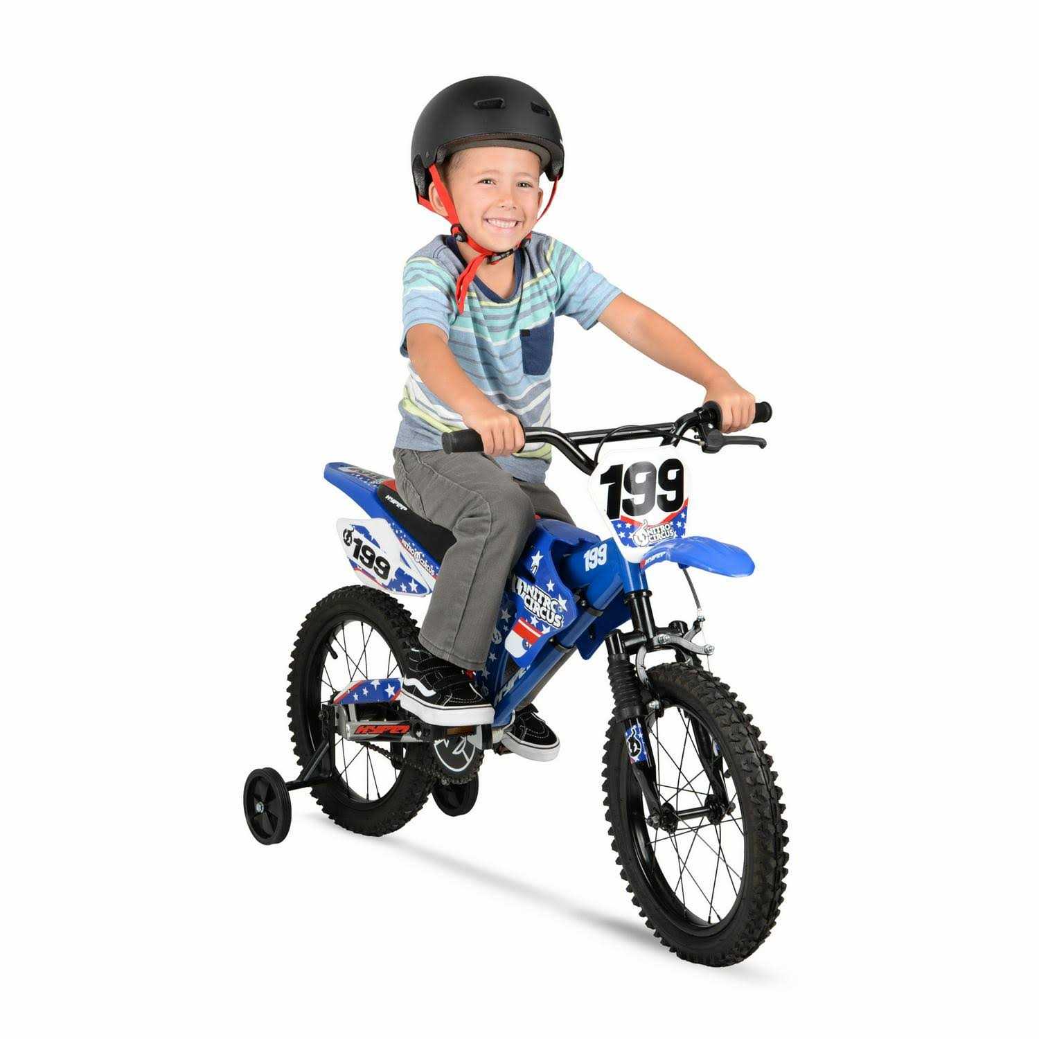 Hyper Bicycles 16 Nitro Circus Motobike for Kids - Image 2