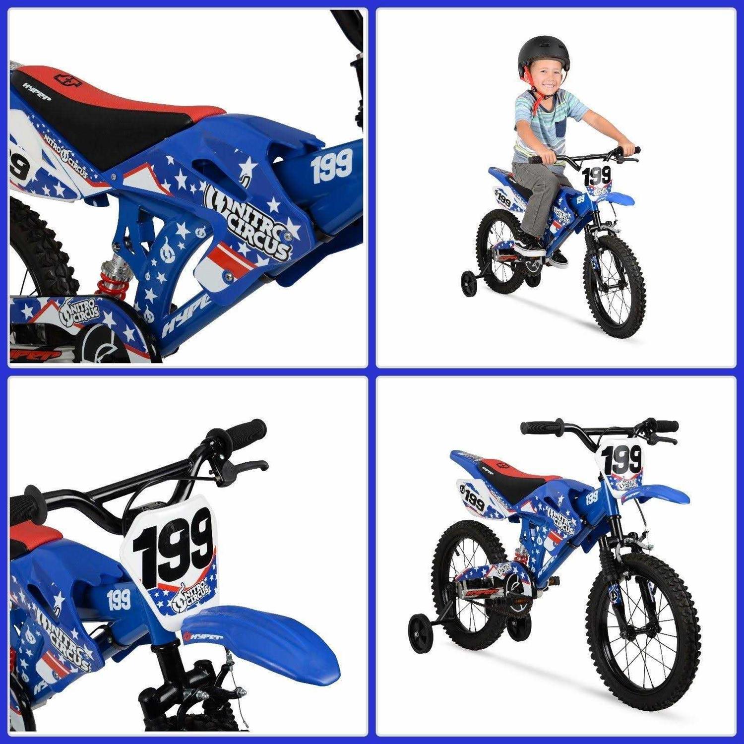 Hyper Bicycles 16 Nitro Circus Motobike for Kids - Image 4