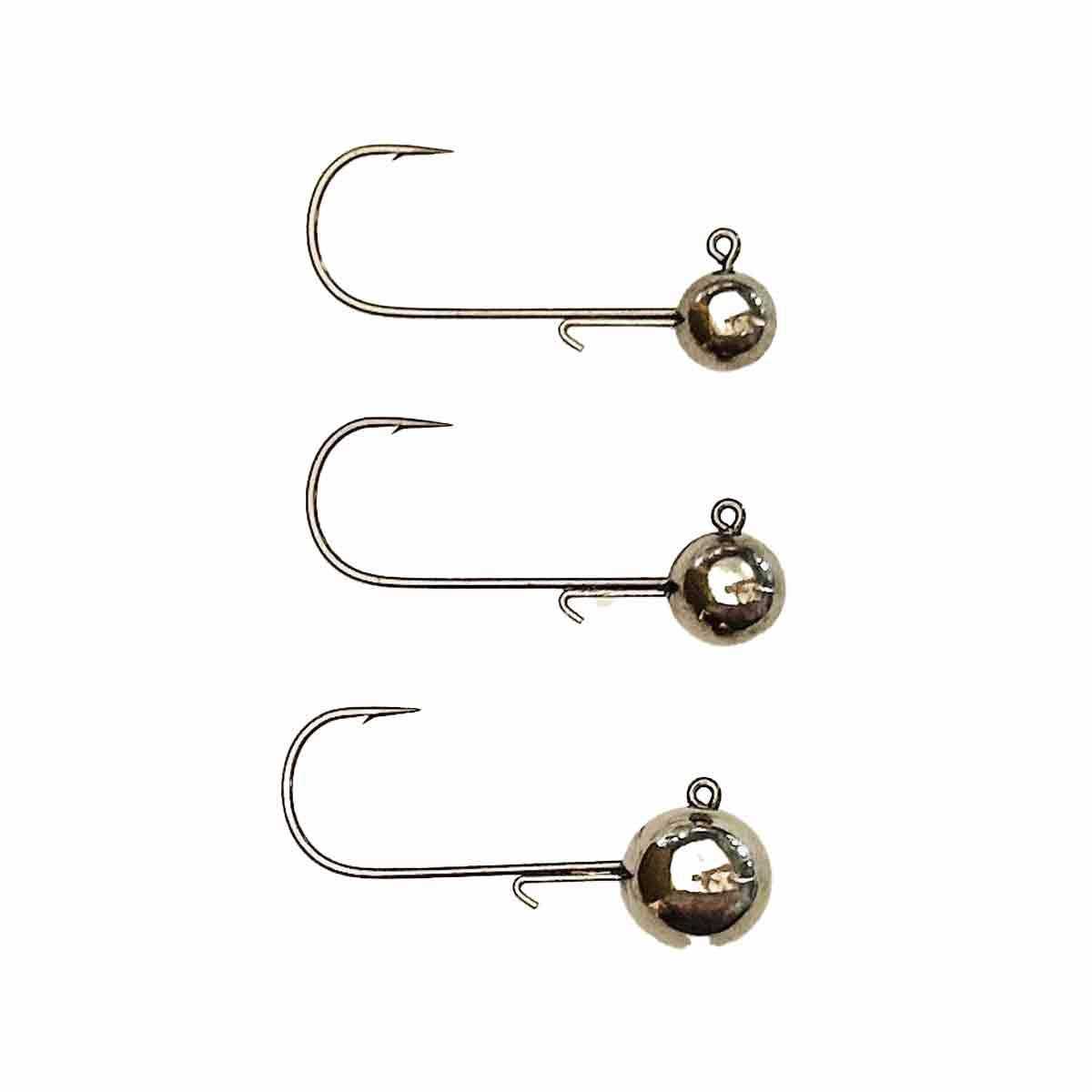 Queen Tackle Live Sonar Tungsten Jig Heads 3/0 - Image 3