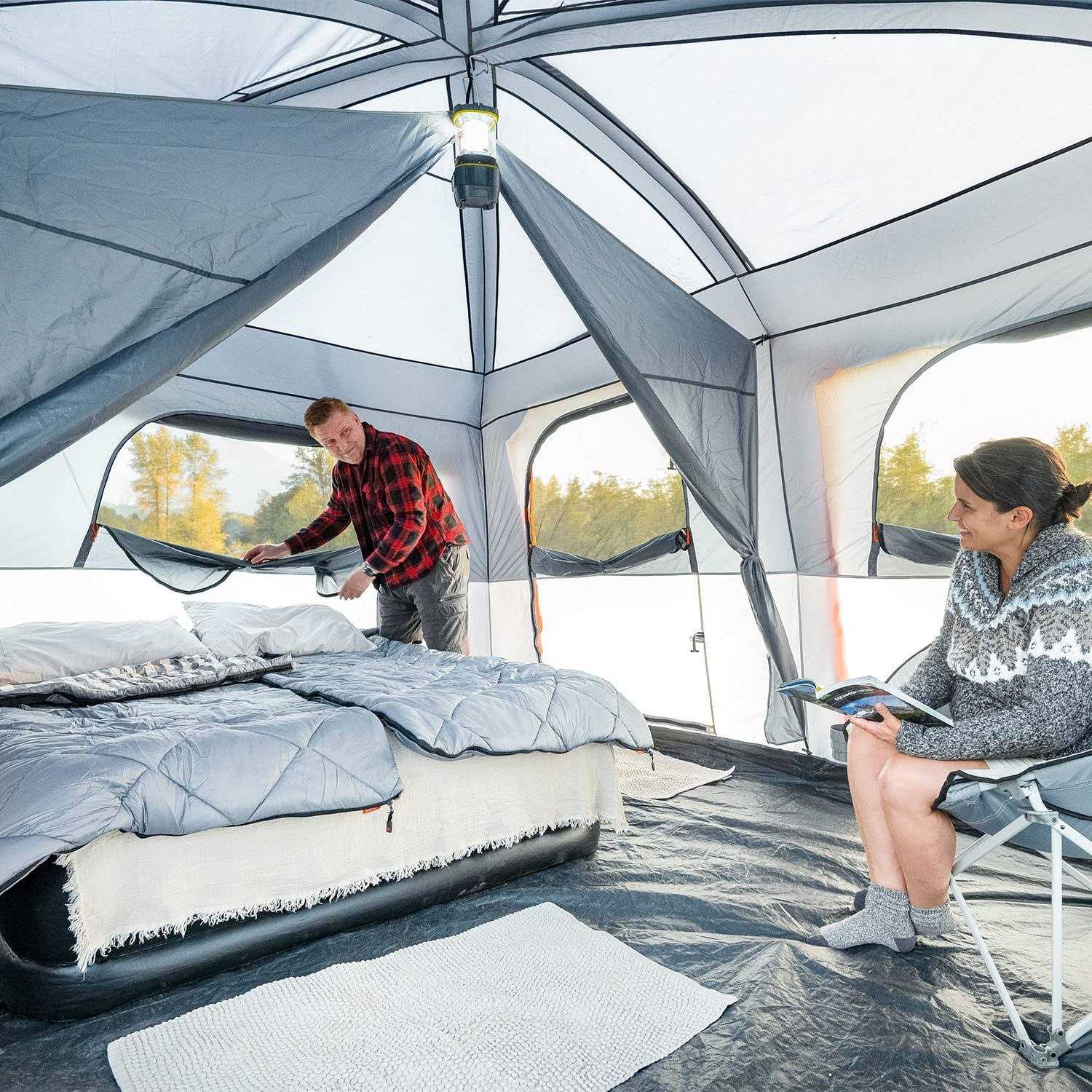 Core Equipment Cabin Tent with Full Rainfly - Image 2