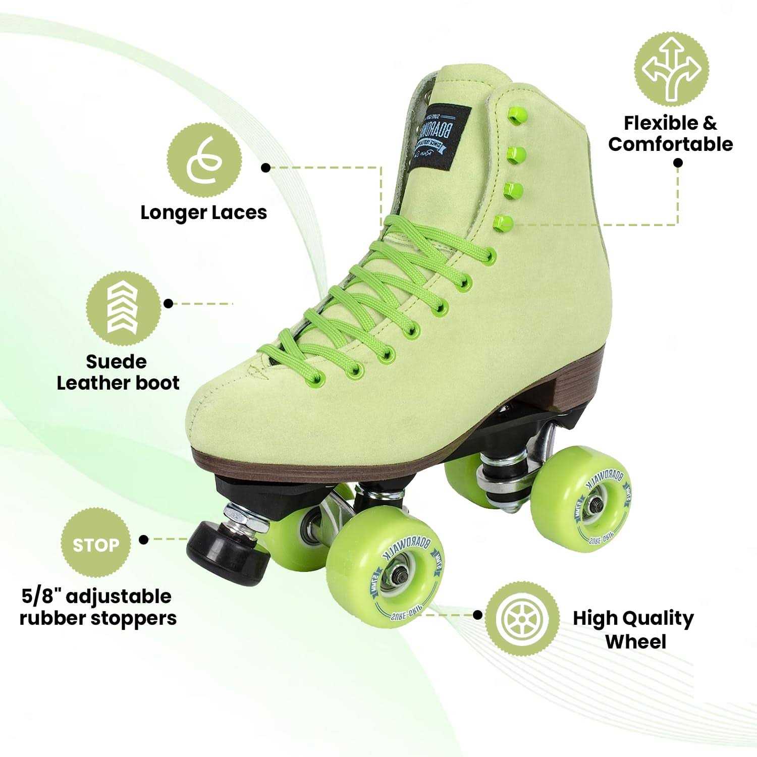 Sure-Grip Boardwalk Outdoor Skates - Image 4