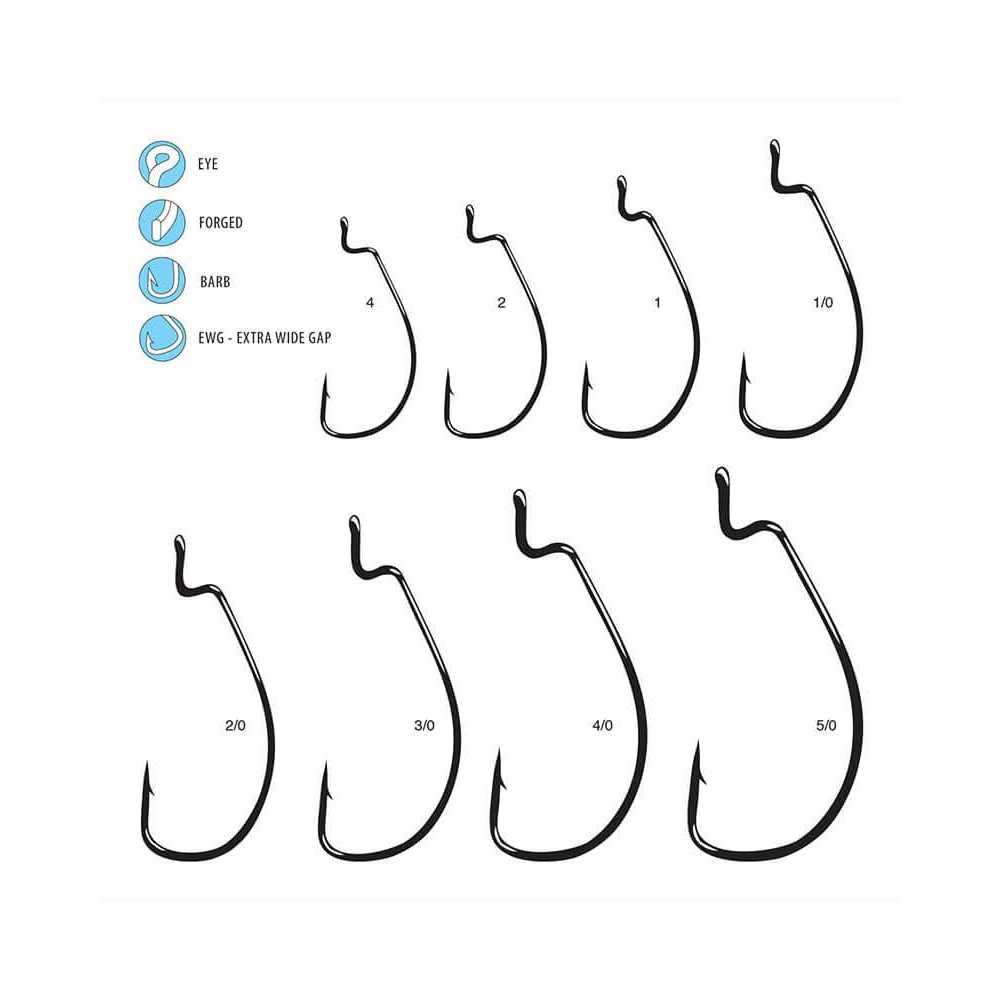 Gamakatsu EWG Offset Worm Hook - Image 4