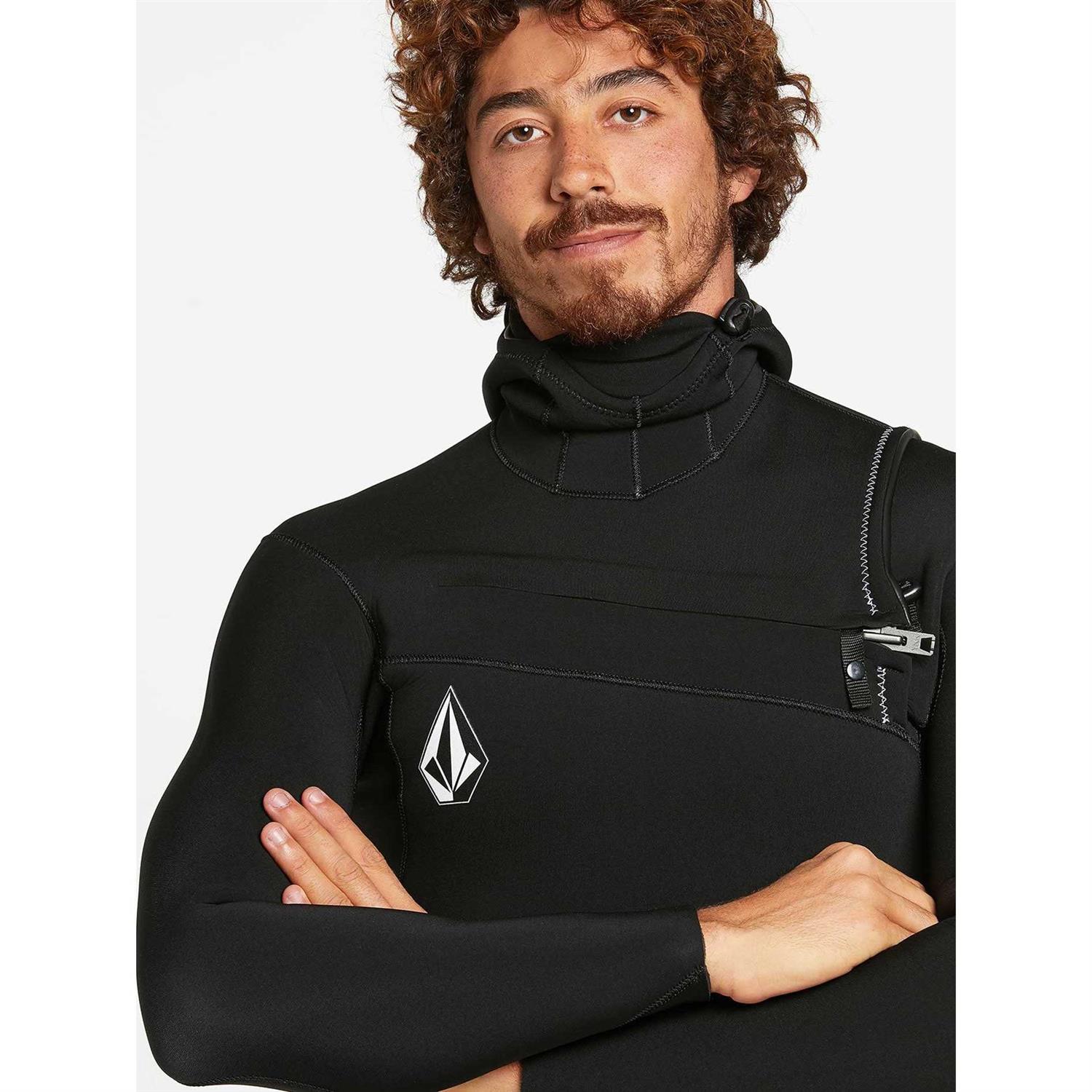 Volcom Modulator 4/3mm Hooded Chest Zip Wetsuit - Image 5