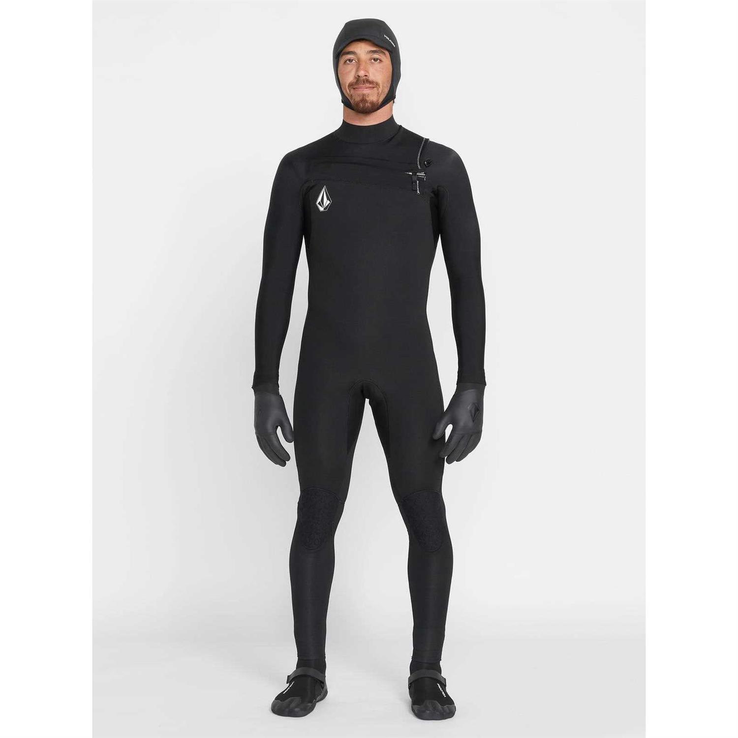Volcom Modulator 4/3mm Hooded Chest Zip Wetsuit - Image 3