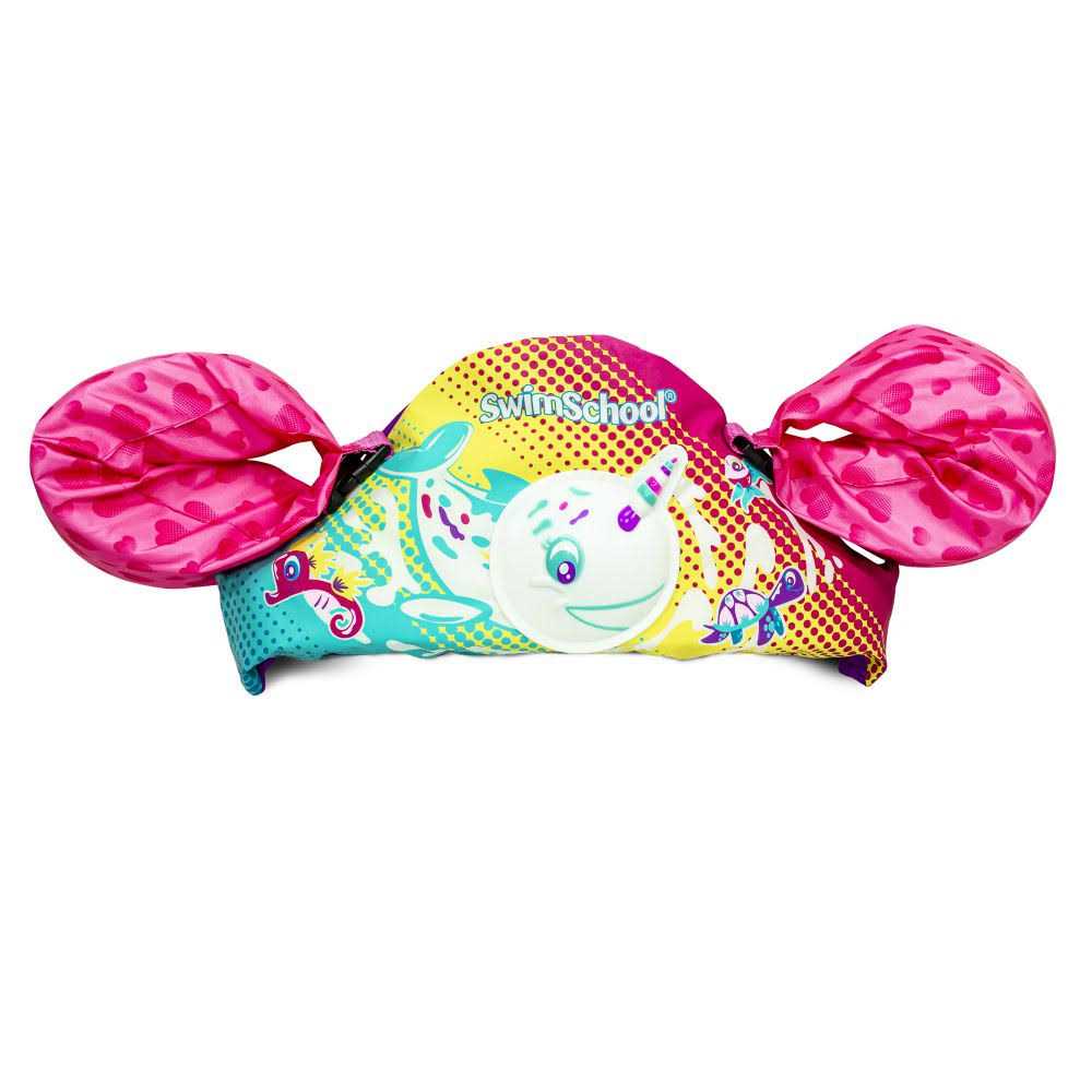 Alternative view of Swimschool Pink Mermaid Grow-with-Me Swim Trainer