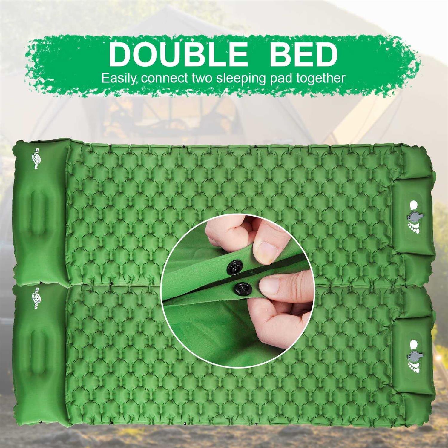 WANNTS Sleeping Pad Ultralight Inflatable Sleeping Pad for Camping - Image 3