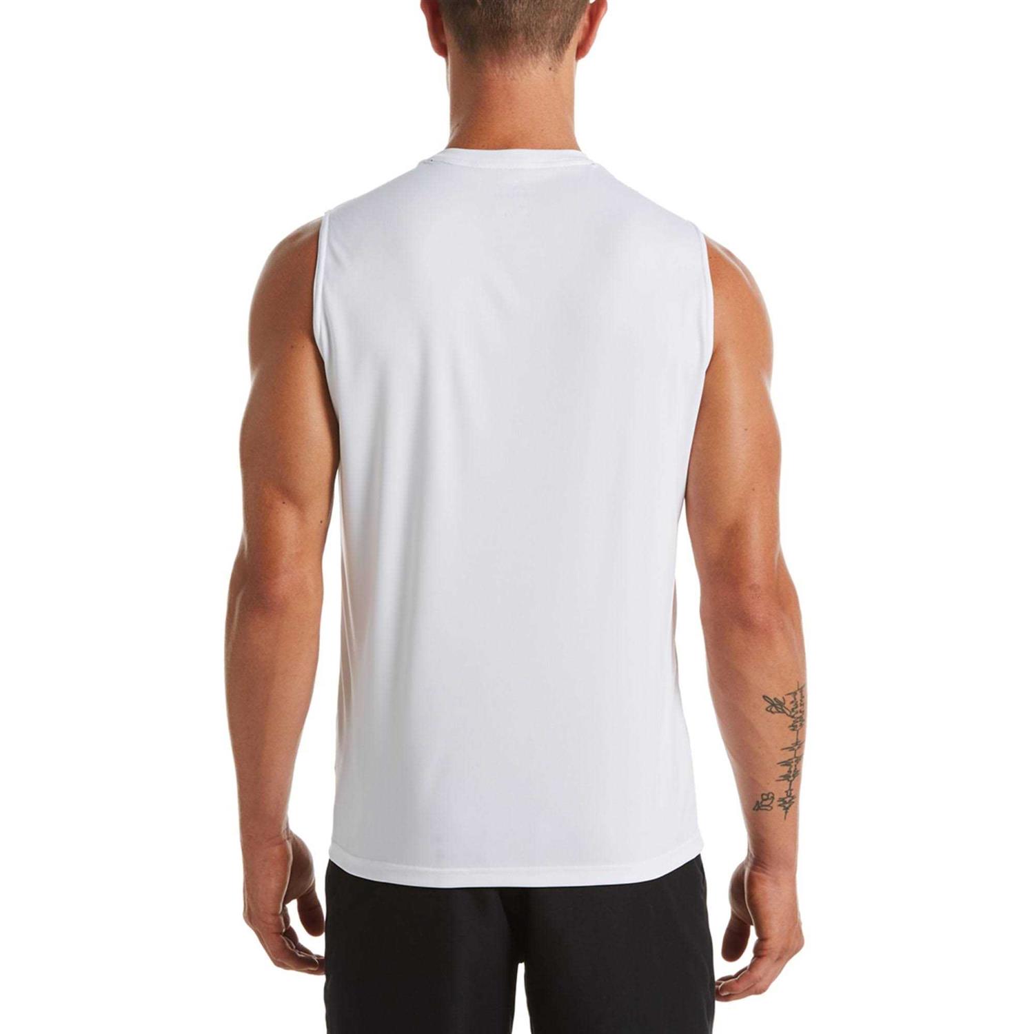 Nike Men's Heather Sleeveless Hydroguard - Image 4