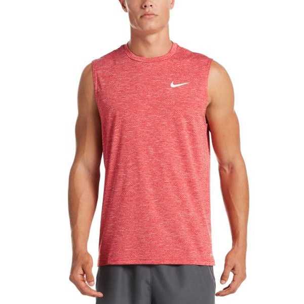 Nike Men's Heather Sleeveless Hydroguard - Image 4