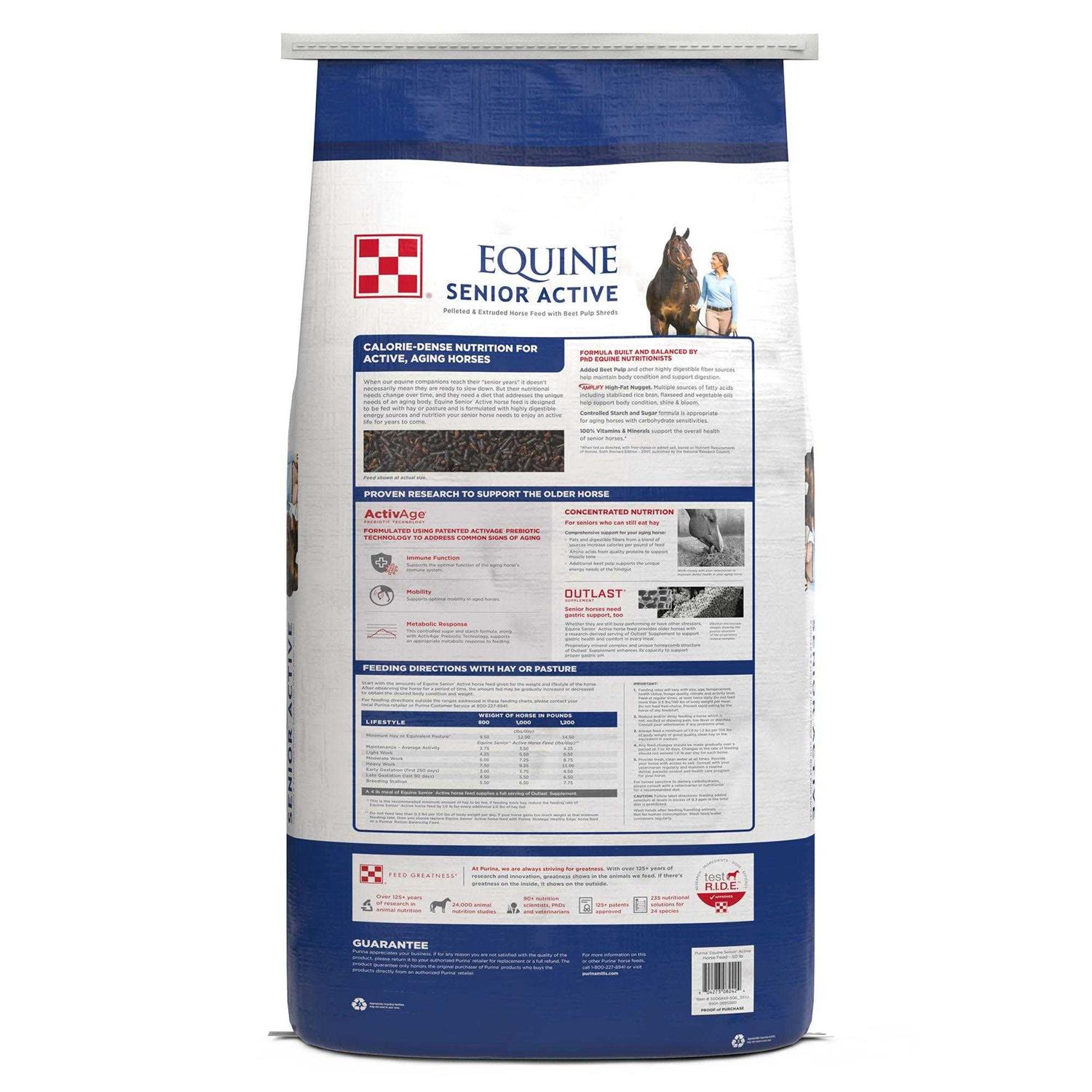 Purina Equine Active Senior Horse Feed - Image 4