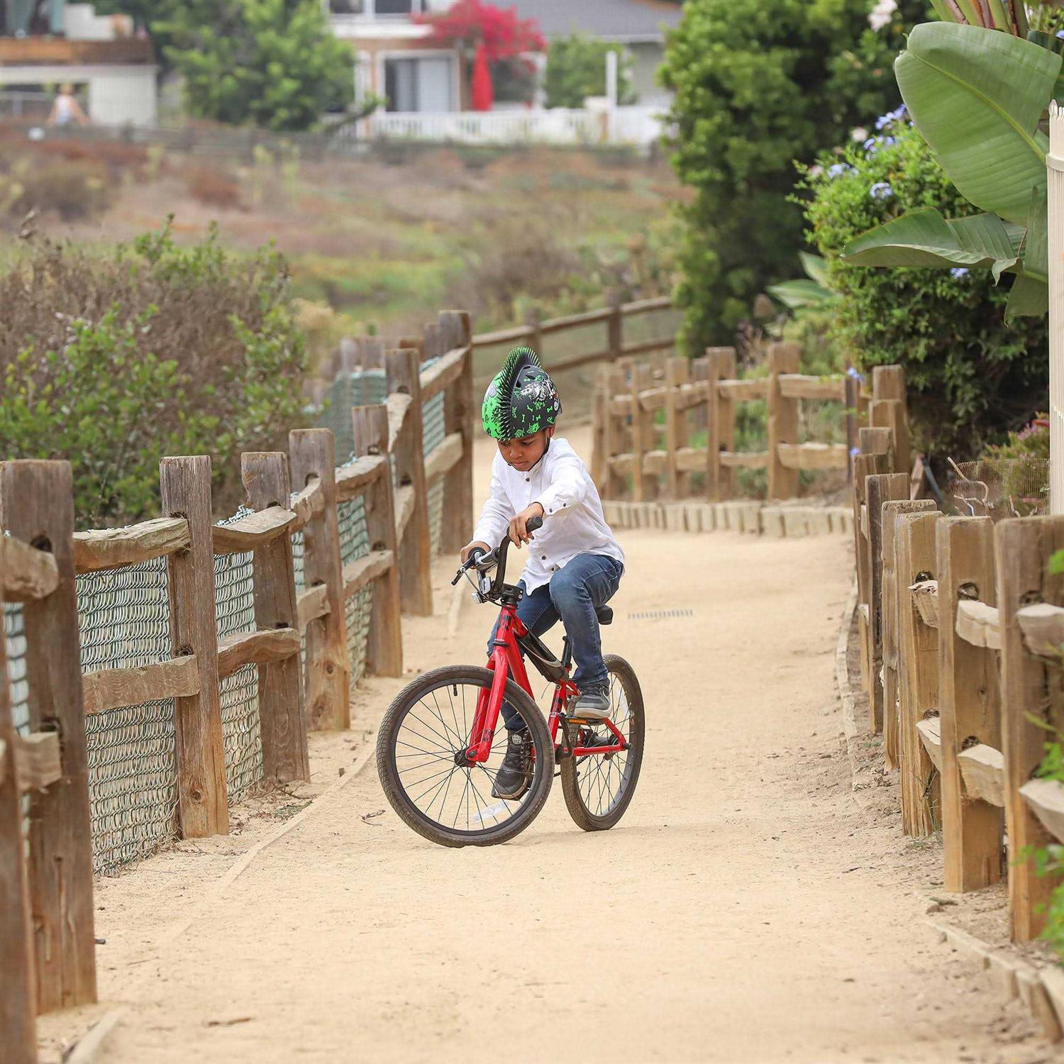 Raskullz Radasaurus Mohawk Bicycle Helmet - Image 5