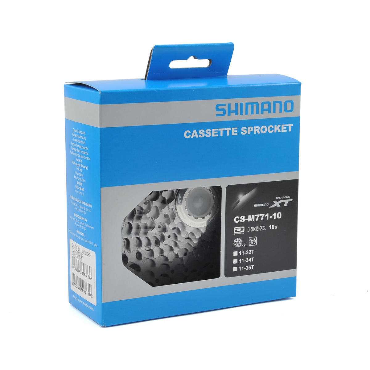 Shimano Deore XT CS-M771 Cassette - Image 4