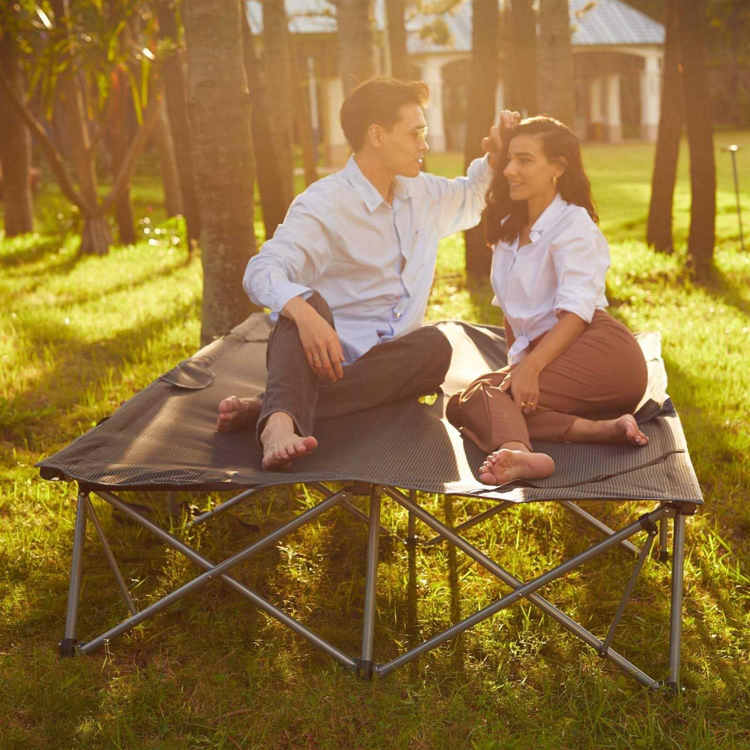KingCamp Double Camping Cot - Image 3